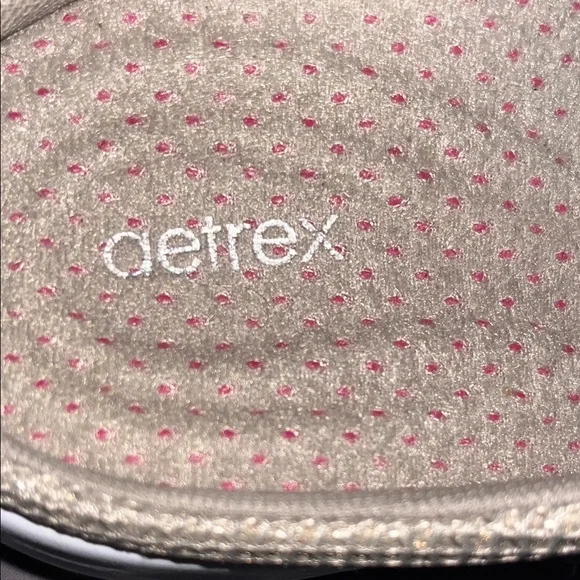 AETREX Light Tan Quilted Clogs - Picture 7 of 8